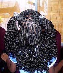 Curly Braids Hairstyle African American Little Girls Thirstyroots Com Black Hairstyles Little Girl Hairstyles Kids Braided Hairstyles Girls Hairstyles Braids