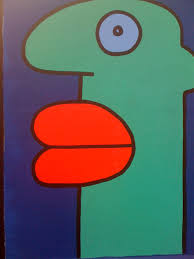 le mur 3 city house symbols art