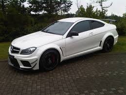 Mercedes Benz C63 Amg Coupe Black Series With Track And Aero Package Gtspirit