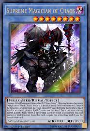 supreme magician of chaos by batmed custom yugioh cards the magicians yugioh monsters