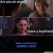 Wriaen And Directed By George Lucas Ifunny In 2021 Star Wars Puns Funny Star Wars Memes Star Wars Jokes