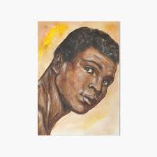 Ali Watercolor Art Board Prints for Sale