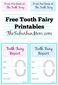 tooth fairy ideas and free printables tooth fairy