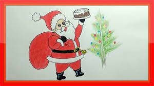 Hello friends, welcome to 'the canvas' in this video i show you how to draw easy santa claus with christmas tree step by step, specially made for kids, chil. Color Pencil Drawing Draw Santa Claus With Christmas Tree Youtube