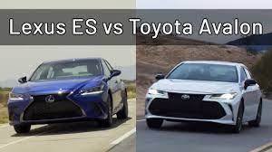Dealer wanted 3k for a set of tires, rims and tpms. 2019 Lexus Es Vs 2019 Toyota Avalon Youtube