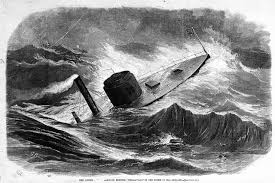 history: the uss monitor sinks (1862