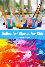 Get Creative At Home With These Online Art Classes For Kids In 2020 Online Art Classes Online Art Art Classes
