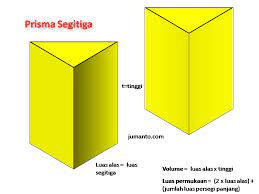 Maybe you would like to learn more about one of these? Prisma Segitiga Rumus Volume Luas Permukaan Contoh Soal Jawaban