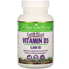 Produced in a gmp facility that processes other ingredients containing these allergens. Paradise Herbs Earth S Blend Vitamin D3 5 000 Iu 90 Vegetarian Capsules Iherb