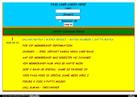 Satta Matka At Www Indianmatka Com