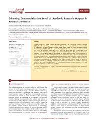 Essays about teacher leadership by 0 comments. Pdf Enhancing Commercialization Level Of Academic Research Outputs In Research University