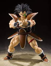 He is 5 inches tall and has bendable / movable arms and legs. Dragon Ball Z S H Figuarts Raditz