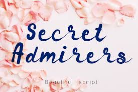 You must have embroidery editing software to merge the letters together to create names, monograms, words and sayings. Secret Admirer Font
