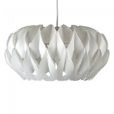 Decorative Arena Ceiling Pendant Shade In White Finish With Cutout Crescents Funky Lamp Shades Pendant Light Shades Ceiling Pendant Lights