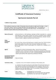 Your certificate of currency is a summary of your policy. Certificate Of Insurance Currency Manly Surf School Pages 1 2 Flip Pdf Download Fliphtml5