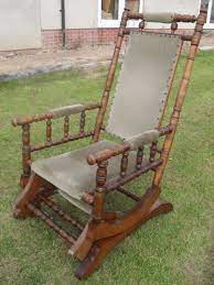 american platform rocker with padded back arms and seat not the most comfortable of the antique chairs but bet rocking chair victorian rocking chair chair