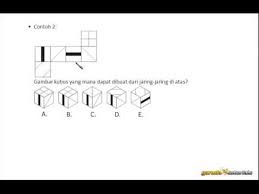Maybe you would like to learn more about one of these? Tutorial Tes Kerja Belajar Penalaran 2 Penalaran Spasial Kubus Dalam 2 Dan 3 Dimensi Youtube
