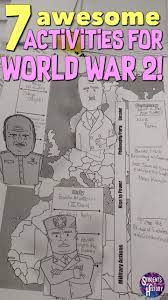 Awesome activity for learning about the ways various groups contributed in world war 2! Seven Awesome Activities For Teaching World War 2