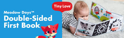 The book is a perfect toy to play with together. Magical Tales Toys Games Tiny Love Double Sided First Book Meadow Days Soft Toys Toys Games Baby Toddler Toys