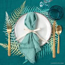 Our beverage napkins, dinner napkins, customizable napkins, luxury napkins and accessories come in many colors. How To Style A Spring Table Setting Using Paper Ferns