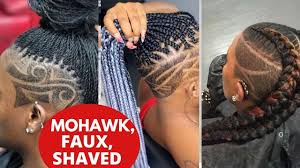 Quick video showing a braided mohawk with senegalese twists done. 20 Cornrows With Shaved Sides Hairstyles That Are Stylish And Trendy