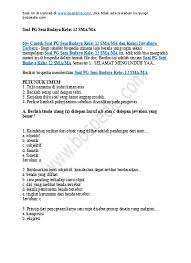 Check spelling or type a new query. 60 Contoh Soal Pg Seni Budaya Kelas 12 Sma Ma Dan Kunci Jawabnya