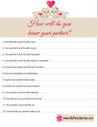 Rd.com knowledge facts nope, it's not the president who appears on the $5 bill. How Well Do You Know Your Partner Free Printable Game
