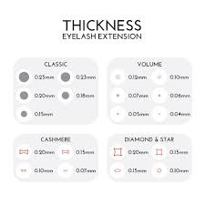 0 06 Mink Individual Eyelash Extensions 3d 9d