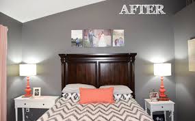 Coral Gray Master Bedroom My Home Coral Bedroom Gray Master Bedroom Master Bedrooms Decor