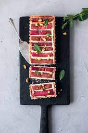 Glutenfreie Und Vegane Rhabarber Cheesecake Tarte Ohne Soja Und Zucker Rezept Rhabarber Glutenfrei Tarte