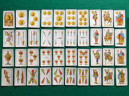 Before the appearance of gin rummy, it was described as an excellent game for two players, quite different from any other in its principles and requiring very close attention and a good memory to play it well. Spanish Suited Playing Cards Wikipedia