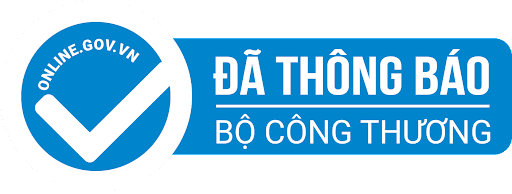 Thông báo Website với Bộ Công Thương – Biểu tượng Logo màu Xanh