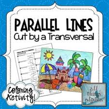 Parallel lines, perpendicular lines, skew lines, parallel planes, transversal, corresponding angles, alternate interior discover relationships among pairs of angles when two lines are cut by a transversal. Pin On My Tpt Store All Things Algebra