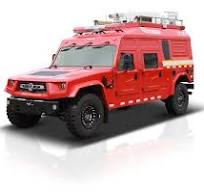 Communication Command Fire Truck Tz3000 with 4*4 MPV