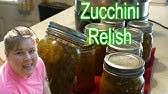 Having extra zucchini should never be considered a curse, though. Blue Ribbon Amish Canning Recipe Zucchini Relish Youtube