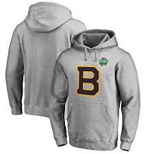 Pom top, 100% acrylic, one size fits most. Boston Bruins Fanatics Branded 2019 Winter Classic Primary Logo Pullover Hoodie Heather Gray