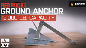 Heavy duty wise it is very stout so i think it could handle any vehicle. Jeep Wrangler Redrock 4x4 Ground Anchor Review Youtube