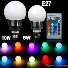 Newest 5w 10w E27 Led Light Rgb Led Bulb 900 Lumen Colour Change E14 Globe Spot Light Led Lamp Romote Controller Christmas Gifts E11 Led Bulb 9005 Led Bulb From Digitalfamily 4 77 Dhgate Com