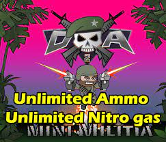 Battle with up to 6 players online in this 2d fun cartoon themed cross between soldat . Best Mini Militia Mod Apk Download Unlimited Health And Ammo Android Image Collection