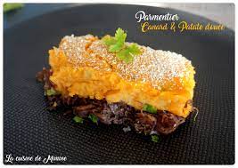 Peler puis découper en morceaux les patates douces. Parmentier De Confit De Canard Patates Douces La Cuisine De Mimine