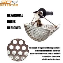 How to make powerful metal detector at home.powerful metal detector by using transistor.hindi friends in this video i will. Gold Detecting Machine Stainless Steel Sand Scoop Metal Detector China Hunting Tool Shovel Wholesale Sand Scoops Made In China Com