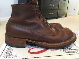 White S Custom Semi Dress Brown Chromexcel Toe Cap Size 10 Boots Semi Dresses Shoes Near Me