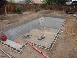 Steel pools are the most rigid and will work with any environment. Cinder Block Pool Kits Diy Inground Pools Kits Diy Inground Pool Diy In Ground Pool Swimming Pool Diy