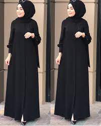 Goruntunun Olasi Icerigi Bir Veya Daha Fazla Kisi Ve Ayakta Duran Insanlar Abayas Fashion Muslim Fashion Dress Hijab Fashion