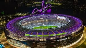 Optus Stadium Two Years Old But Perth Stadium Is Already An Icon Of Western Australia Stadium Architecture Stadium Stadium Design