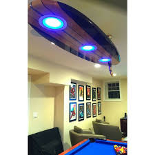 Surfboard Pool Table Billiard Game Room Bar Ceiling By Markersix Surf Decor Game Room Bar Surfboard Decor