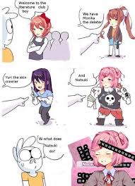 Doki Doki Literature Club Literature Club Literature Club