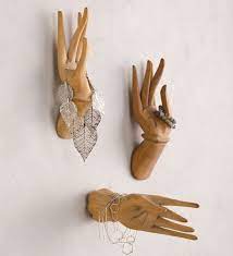 Hands Of Buddha Wooden Wall Hooks Vivaterra Wooden Wall Hooks Wooden Walls Hanging Jewelry