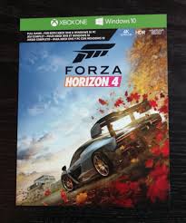 Forza Horizon 4 Xbox One 1 Digital Card Forza Horizon Forza Horizon 4 Xbox One Games