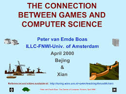The study of computer game development and impact. Peter Van Emde Boas The Games Of Computer Science April 2000 The Connection Between Games And Computer Science Peter Van Emde Boas Illc Fnwi Univ Of Ppt Download